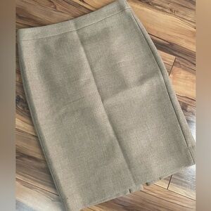 J. Crew Camel Pencil Skirt